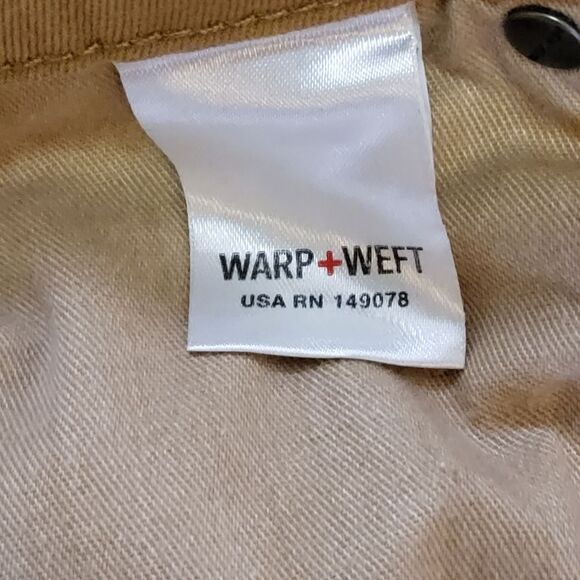 NWT Warp + Weft DUb Dublin Relaxed Straight Jeans Size 32x32 - Picture 8 of 9